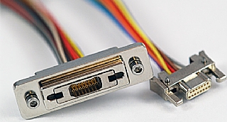 Omnetics MIL-DTL-32139 NANO-D/Bi-Lobe connectors (Enlarge)